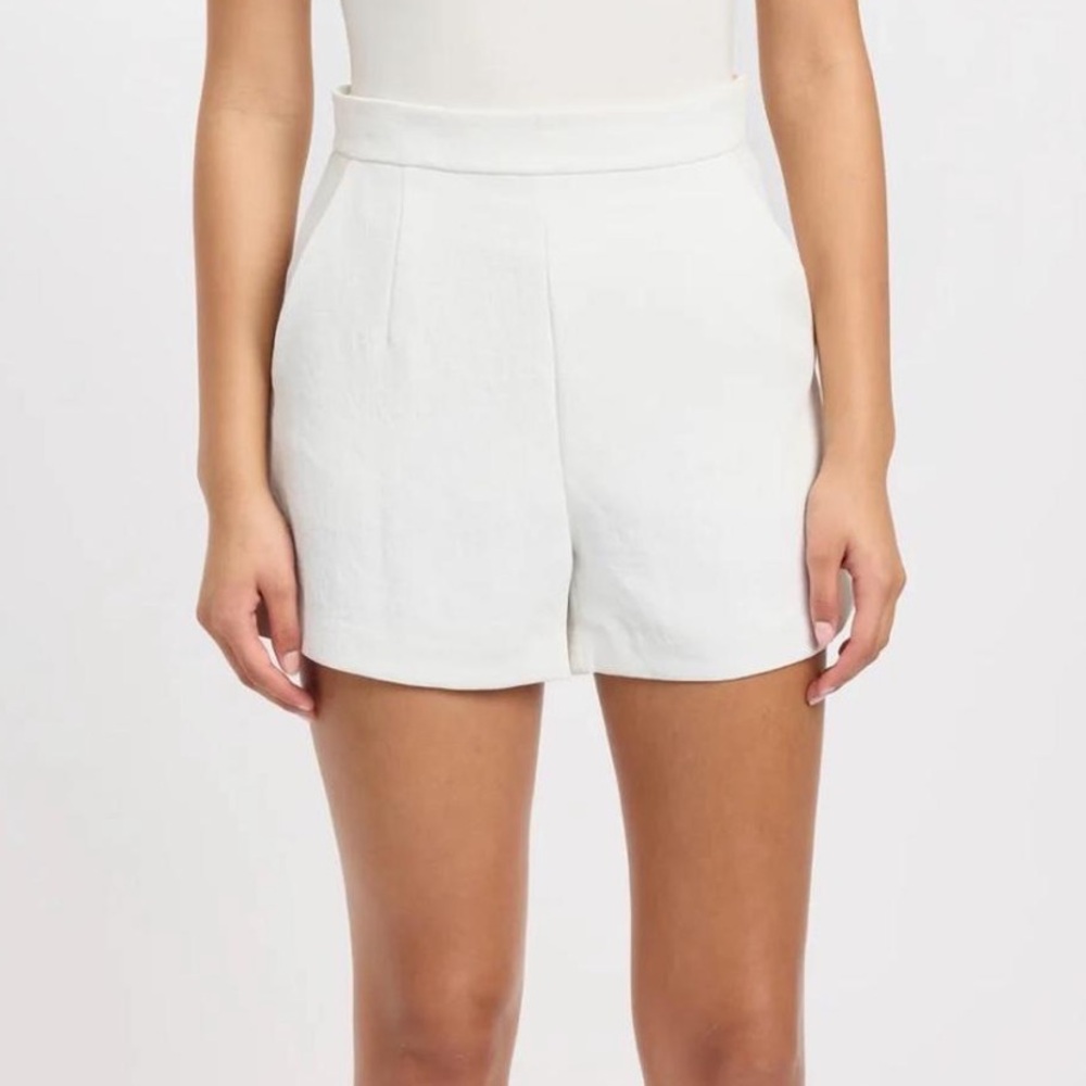 Kookai Wafer Shorts in White
